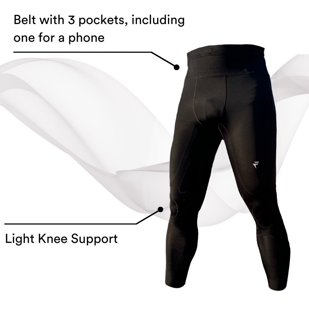 Legging with Integrated Knee Supports