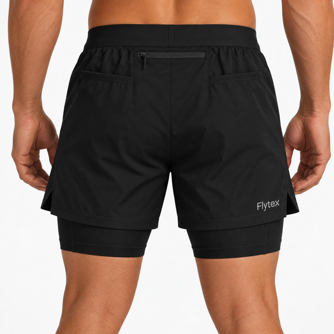 2-in-1 Shorts with Built-in Compression