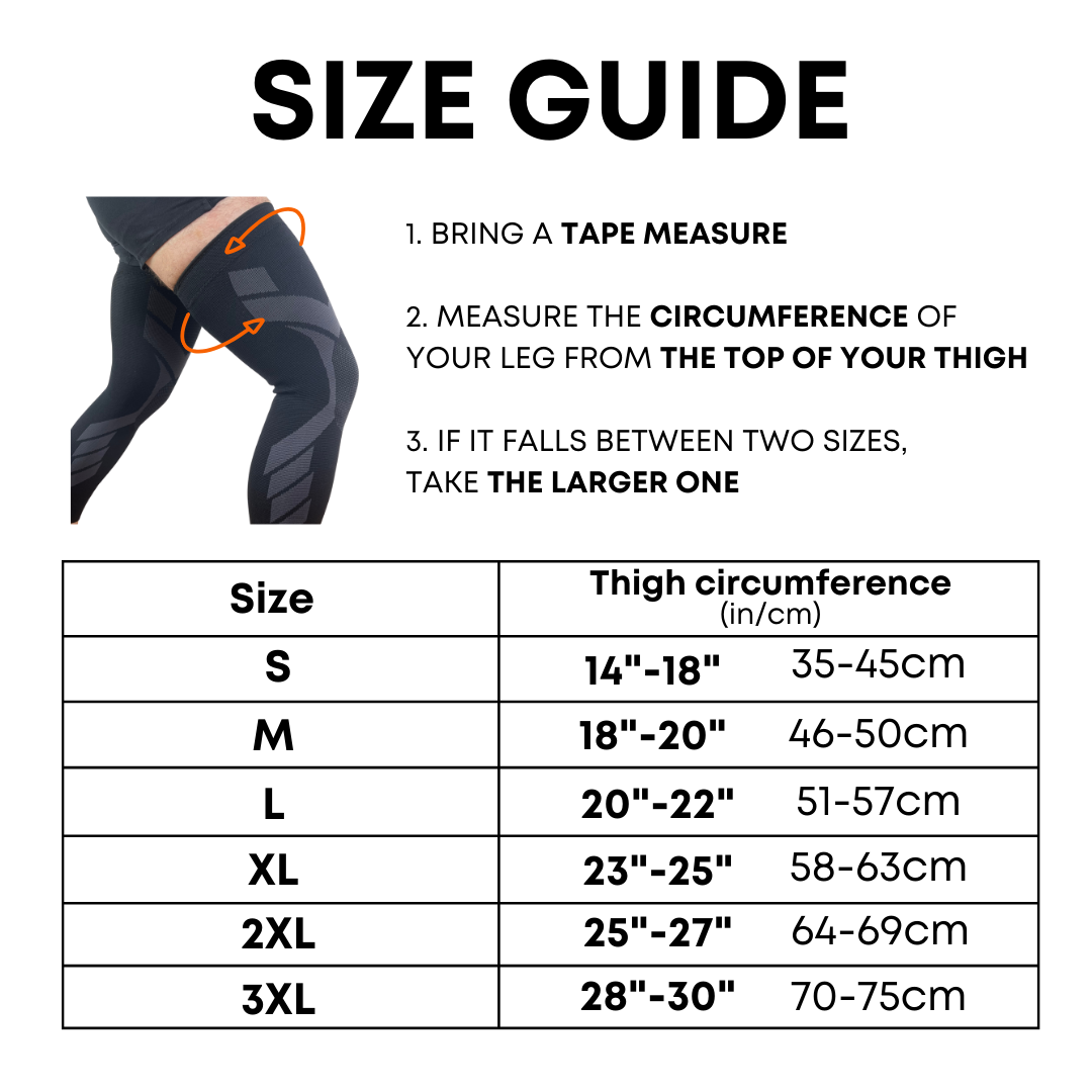 Compression Sleeves V2 for Knees and Legs