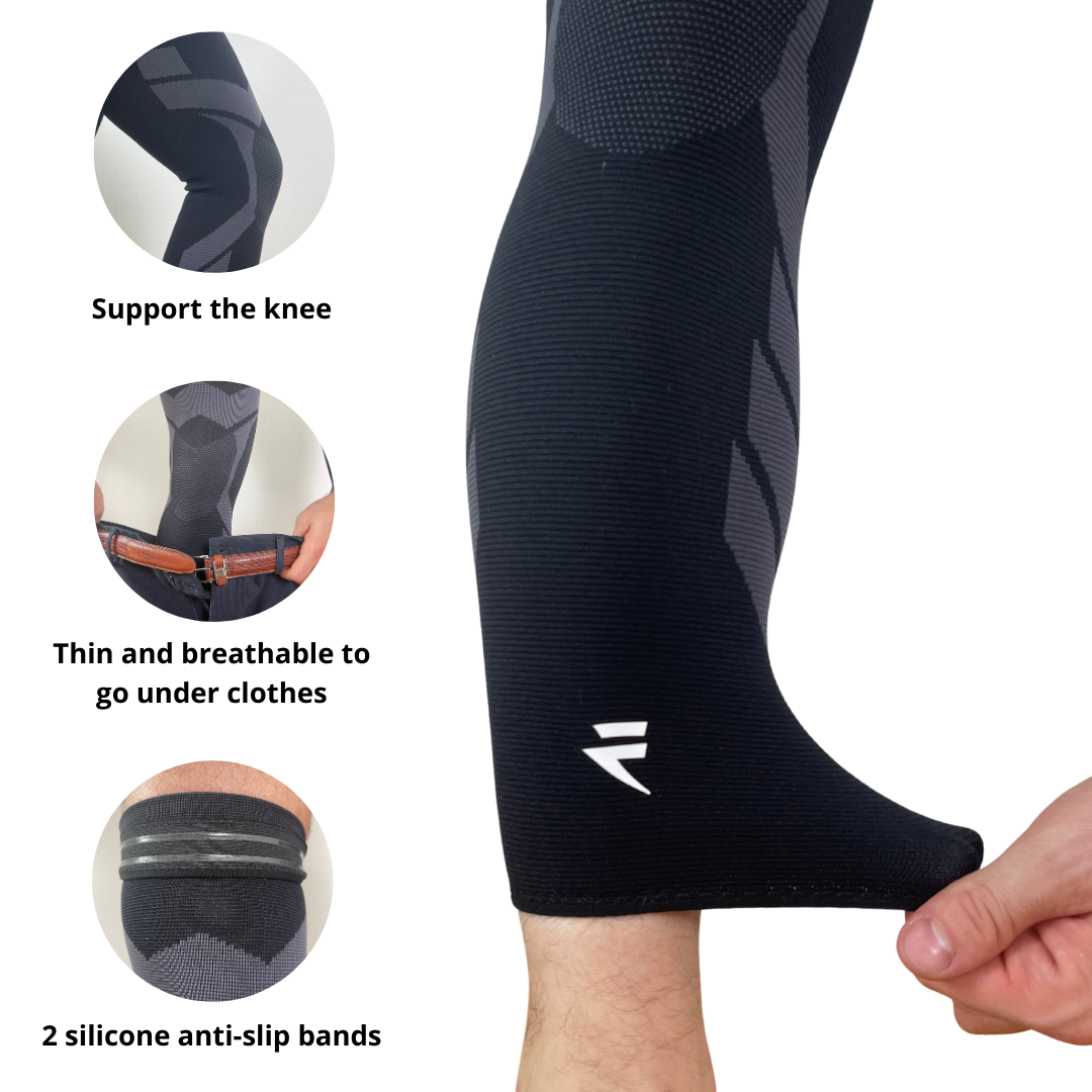 Compression Sleeves V2 for Knees and Legs – FLYTEX USA